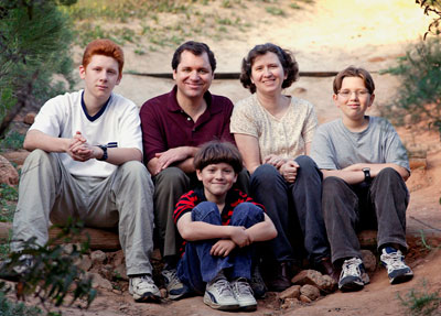 The Gastil family in 2003